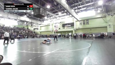 157 lbs Champ. Round 1 - Gabriel Golub, Palisades vs Ennio Muhi, Van Nuys