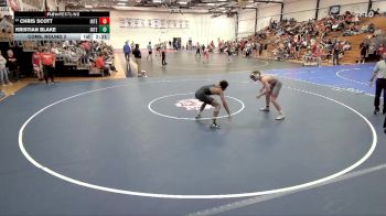 157 lbs Cons. Round 2 - Chris Scott, Indiana Tech vs Kristian Blake, Indiana Tech