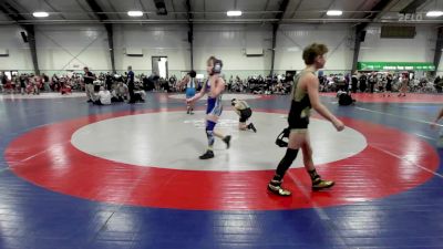 100 lbs Rr Rnd 2 - Elijah Crider, Rockmart Takedown Club Black vs Jude Justice, Banks County Battle Born Wrestling