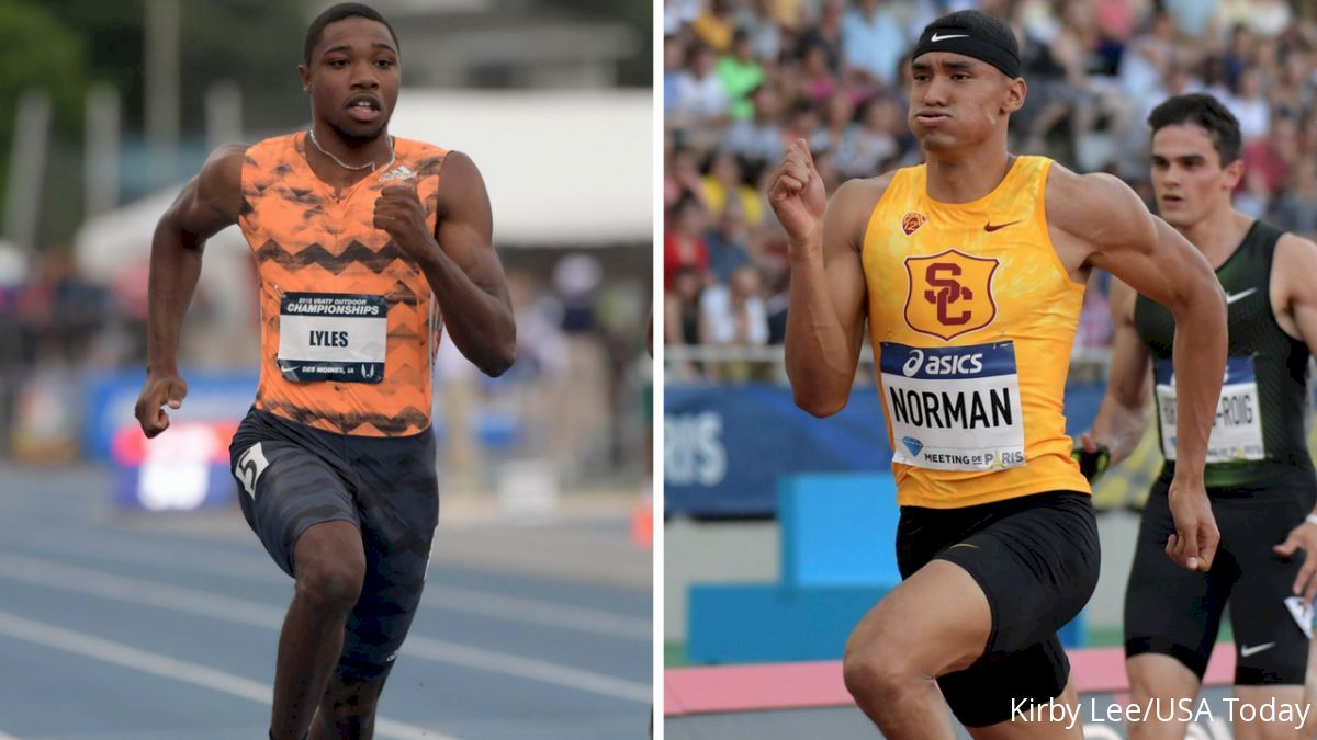 Lyles vs. Norman Leads Colossal Matchups At Rome Diamond League