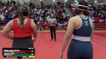 235 lbs Quarterfinal - Anne Elise Liston, Hewitt-Trussville vs Israel Hart, Enterprise HS