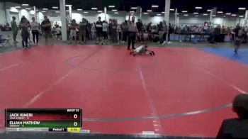 40 lbs Round 7 (10 Team) - Elijah Mathew, Armory vs Jack Igneri, Yale Street