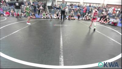 49 lbs Rr Rnd 2 - Lucas Alcantar, Comanche Takedown Club vs Canton Cargill, Duncan Demon Wrestling