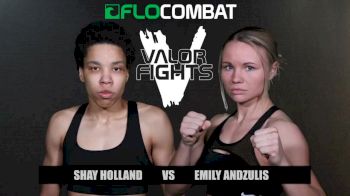 Shay Holland vs. Emily Andzulis - Valor Fights 47
