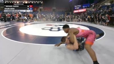 215 lbs Champ. Rd Of 64 - Michael Carter, MI vs Salem Awad, VA