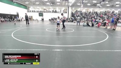 75 lbs Quarterfinal - Lane Lecolst, The Best Wrestler vs Van Richardson, Prodigy Wrestling