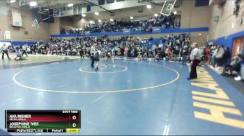 145lbs Quarterfinal - Josephine Ives, Bellevue (Girls) vs Ava Risner, Kelso (Girls)