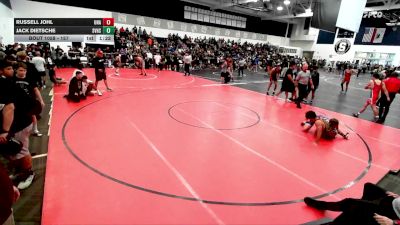 157 lbs Champ. Round 1 - Jack Dietsche, Simi Valley High School vs Russell Johl, Unattached