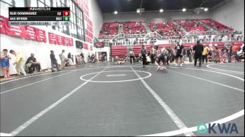 126-132 lbs Semifinal - Elei Dominguez, Elk City vs Jax Byrge, Weatherford Youth Wrestling