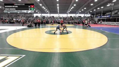 106 lbs Consi Of 64 #1 - Jackson Hetzel, NJ vs Cruz Orueta, IN