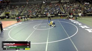 175 lbs Champ. Round 1 - Corwin Fuller, Franklin Community vs Brett Woodlock, Mooresville