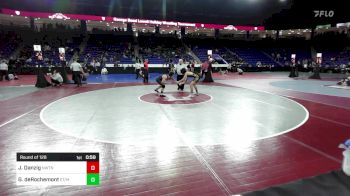 150 lbs Round Of 128 - Josh Danzig, Newton North vs Greg DeRochemont, Essex Tech/Masco Co-Op