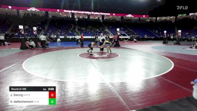 150 lbs Round Of 128 - Josh Danzig, Newton North vs Greg DeRochemont, Essex Tech/Masco Co-Op