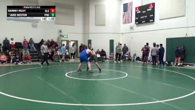 180 lbs Quarterfinal - Jake Sexton, Pelham Park Middle School vs Garret Riley, North Jefferson