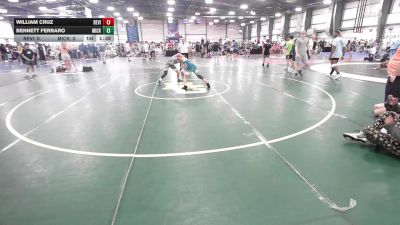 106 lbs Rr Rnd 3 - William Cruz, Revival Orange vs Bennett Ferraro, Micky's Maniacs Blue