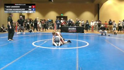 78 lbs Cons. Sub-semis - Nico Lissenden, Ruthless Wrestling Club vs Jayden Householder, Young Guns