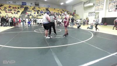 285 lbs Semifinal - Dakota Poteet, Wagoner vs Breaden Dey, Miami Wardogs