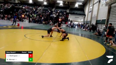 175 lbs Cons. Round 1 - Isaac Rodriguez, Lexington vs Nathan Werner, Elkhorn Valley Wrestling Club