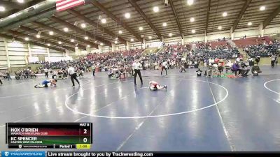 70 lbs Cons. Round 4 - Kc Spencer, Canyon View Falcons vs Nox O`Brien, Wasatch Wrestling Club