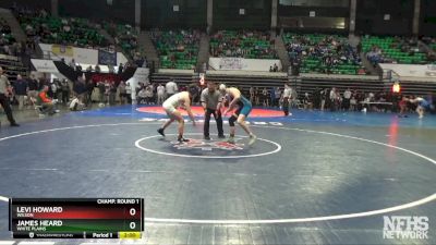 1A-4A 157 Champ. Round 1 - James Heard, White Plains vs Levi Howard, Wilson