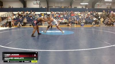 285 lbs Champ. Round 2 - Tyirek Jackson, Liberty vs Mohamed Abdelatty, Ursinus