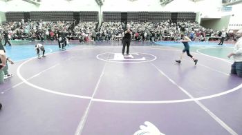 58-M lbs Consi Of 16 #2 - Jared Freeman, Newtown (CT) Youth Wrestling vs Giovanni Mazzio, Pride WC