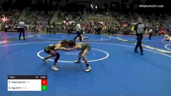 76 lbs Prelims - Dj Hawthorne, King Select Wrestling vs Gabriel Aguirre, Woodward