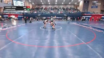 144 lbs Round 2 - Landon Davis, Lucas Lovejoy vs Dominic Lerma, El Paso Hanks