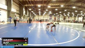 76 lbs Rd# 10- 4:00pm Saturday Final Pool - Caleb Heyder, Sons Of Atlas vs Rei Pate, Ranger WC