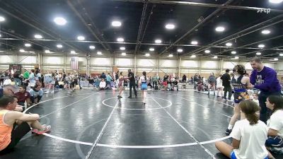 90 lbs 3rd Place - Riley Jones, NE Whale Beluga - GK8 vs Aubrey Montes, PA West Black - GK8