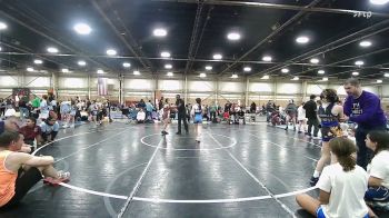 90 lbs 3rd Place - Riley Jones, NE Whale Beluga - GK8 vs Aubrey Montes, PA West Black - GK8