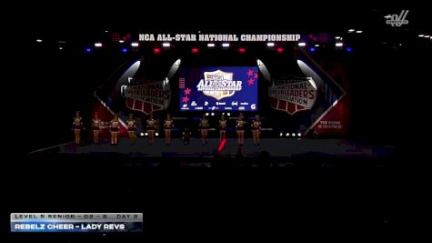 Rebelz Cheer - Lady Revs [2026 L5 Senior - D2 - B Day 2] 2026 NCA All-Star National Championship