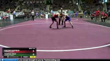 152 lbs Cons. Round 1 - Colton Mayfield, Cleburne County vs Thomas Fails, Escambia County