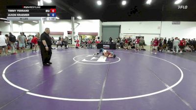 96 lbs Timmy Ferrand, New York Gold vs Jaxon Kraemer, Texas