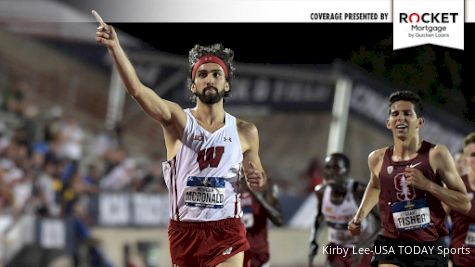 McDonald Tops Fisher Again, Blunders Abound In NCAA Men's Distance Action