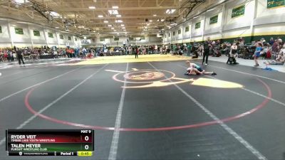 70 lbs Cons. Round 4 - Talen Meyer, Pursuit Wrestling Club vs Ryder Veit, Timber Lake Youth Wrestling