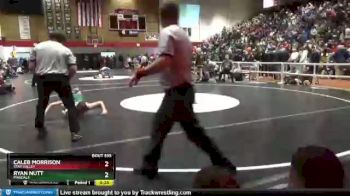 106 lbs Cons. Round 3 - Caleb Morrison, Star Valley vs Ryan Nutt, Pinedale