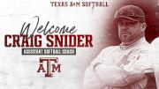 Craig Snider Hired As Texas A&M Assistant Softball Coach