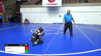 78 lbs Semifinal - Noah Moylan, Poway Wrestling vs Joseph Lund, Tracy Wrestling Club