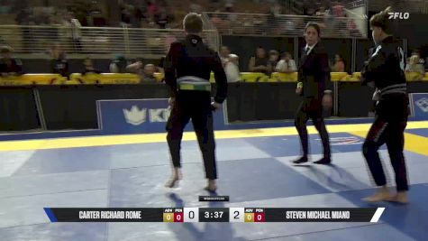 Steven Michael Miano vs Carter Richard Rome 2025 Pan Kids Jiu-Jitsu IBJJF Championship