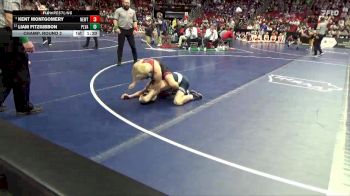 3A-120 lbs Champ. Round 2 - Kent Montgomery, Newton vs Liam Fitzgibbon, Pleasant Valley