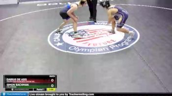 182 lbs Cons. Round 3 - Simon Bachman, California vs Darius De Asis, South San Francisco Gator WC