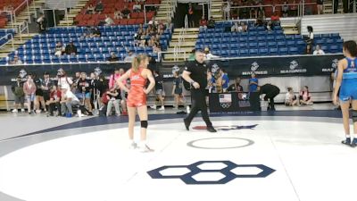 105 lbs Cons. Sub-rd Of 32 - Molly Root, Michigan vs Kylah Bragan, Massachusetts