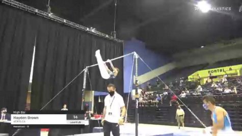 Hayden Brown - High Bar, SCATS CA - 2021 USA Gymnastics Development Program National Championships