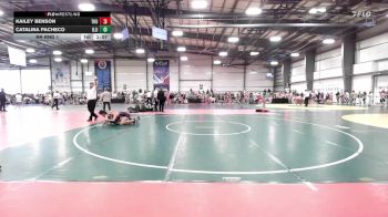 126 lbs Rr Rnd 1 - Kailey Benson, SheKong vs Catalina Pacheco, Illinois Cornstars