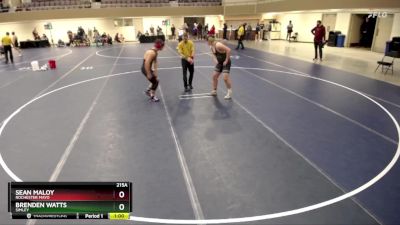 215A 3rd Place Match - Brenden Watts, Simley vs Sean Maloy, Rochester Mayo