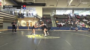 180 lbs Semifinal - Paige Maher, Simon Fraser University vs Destiny Rodriguez, McKendree University