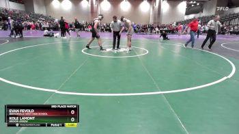 190A 3rd Place Match - Kole Lamont, Broken Arrow vs Evan Fevold, Bentonville West High School