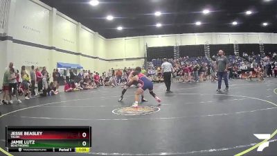 110 lbs Cons. Round 2 - Jesse Beasley, Talon vs Jamie Lutz, Beastworks