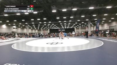 138 lbs Champ. Rd Of 16 - Luke Banas, Illinois vs Illia Kyrianenko, South Broward High School Wrestling